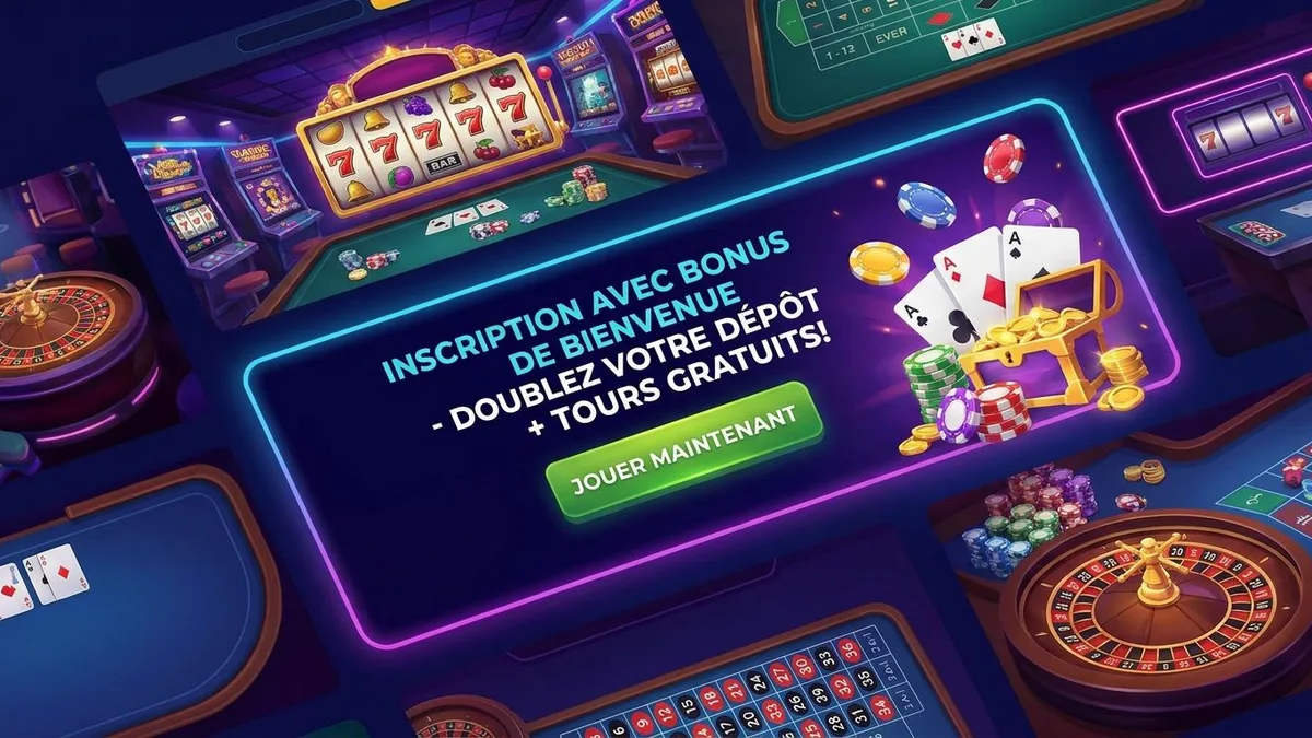Inscription avec bonus
